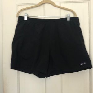 Black Patagonia shorts
